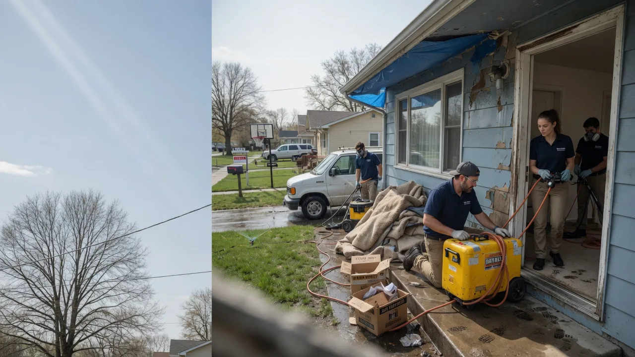 Basement Flood Cleanup in Woodbine, NJ near me